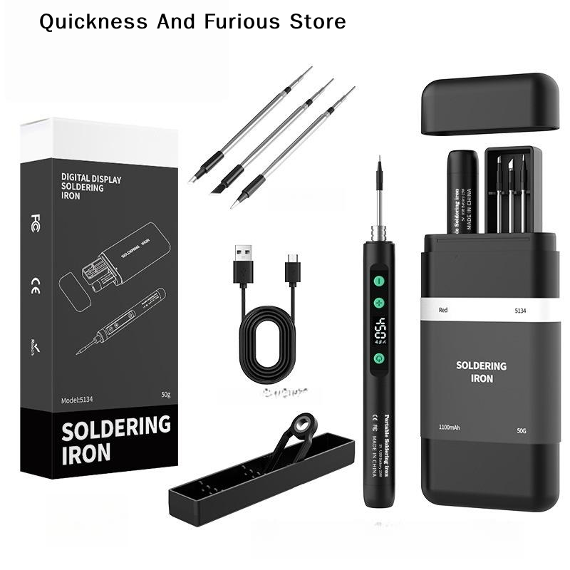 Tools For Electronic Workshop - 【TO】Alat solder nirkabel dengan kontrol suhu