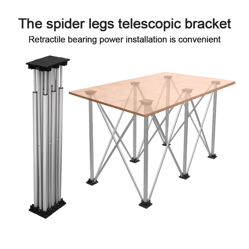 Workbench Portable Fold - Meja Lipat Multifungsi dengan Braket Teleskopik