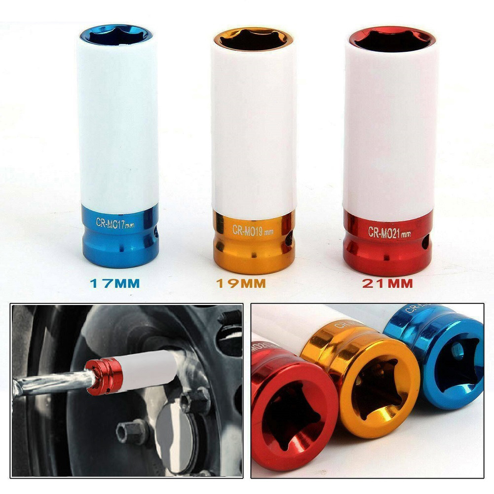 Workshop Hand Tools And Equipment - Soket kunci pas soket 17mm/19mm/21mm, peralatan