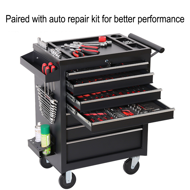 Workshop Tools Trolley - Troli Kotak Perkakas 5 Laci Multifungsi