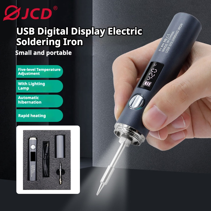 Tools For Electronic Workshop - Setrika Solder USB Type-C, 5-Kecepatan 260~420