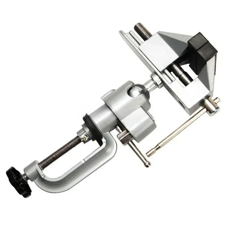 Bench Vise Swivel - Penjepit Mesin Gerinda Mini, Aksesori Bor