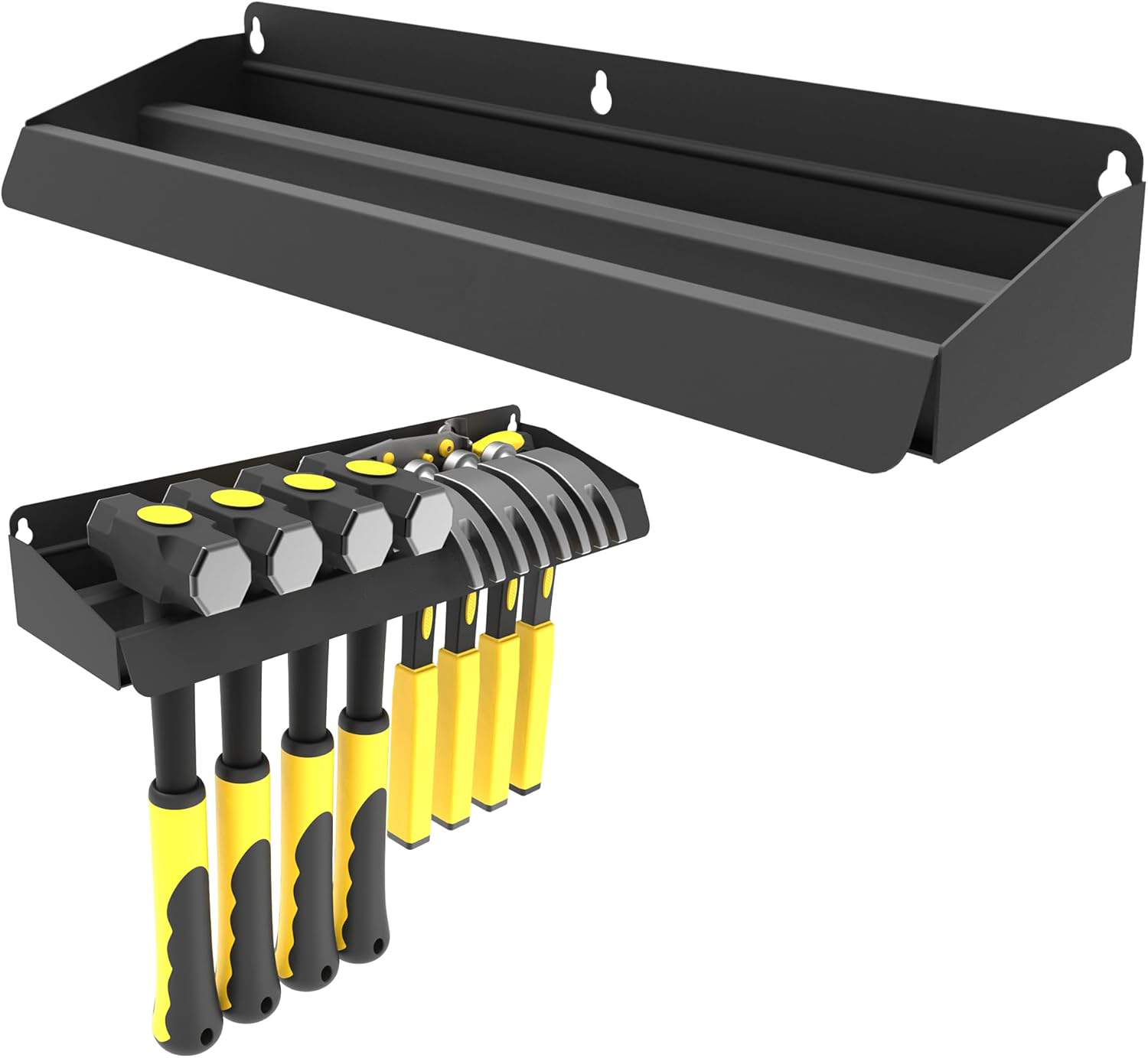Workshop Tools Hammer - Tempat Palu, Organizer Rak Penyimpanan Pemasangan
