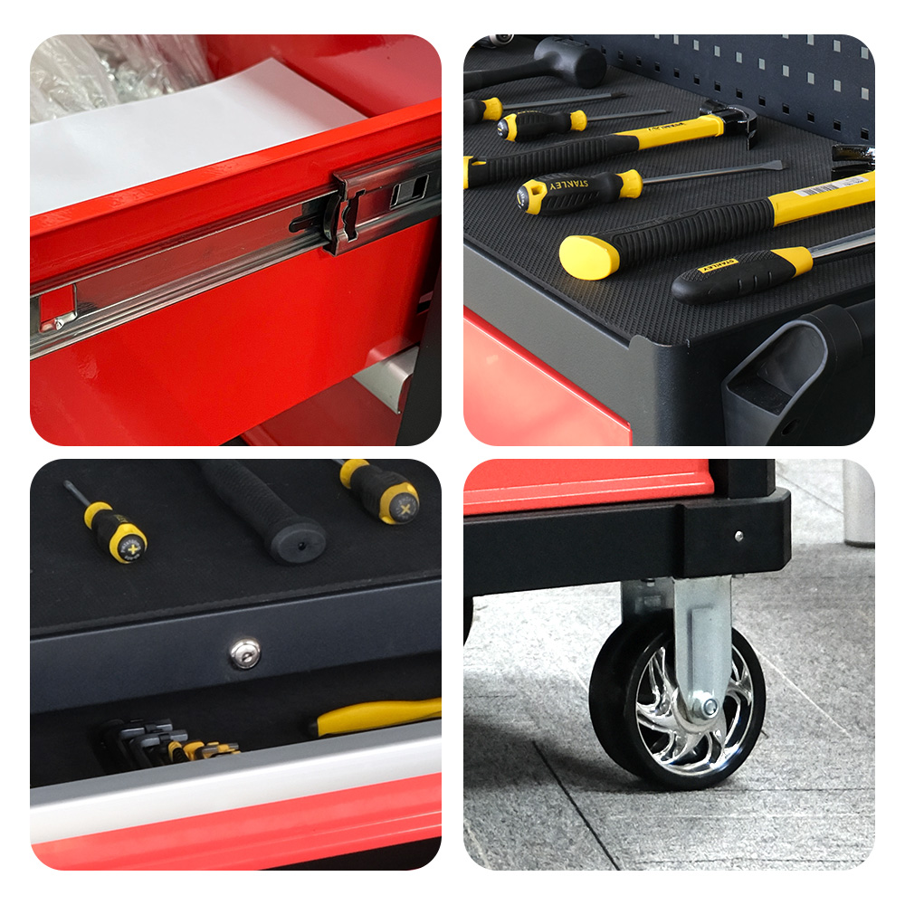 Lemari Perkakas Logam Murah 4  - Workshop Tools Trolley ulasan dan harga