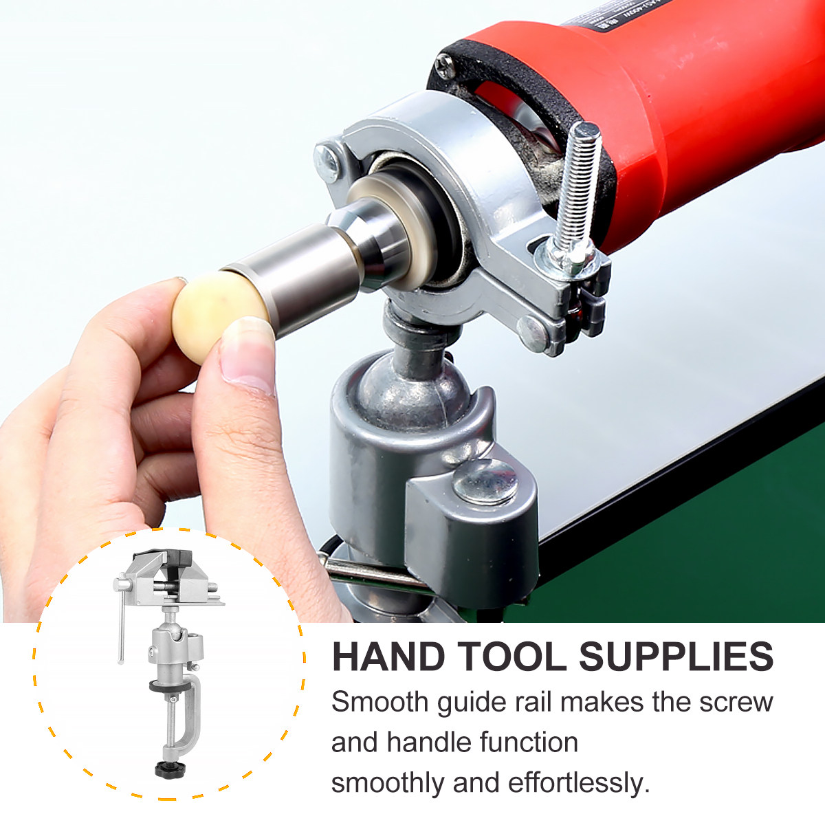 Penjepit Meja Putar, Ragum Mej - Bench Vise Swivel ulasan dan harga