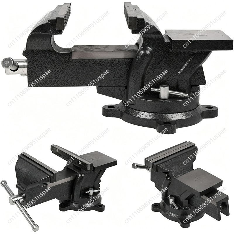 Kocokan Meja Kerja Tugas Berat - Bench Vise Swivel ulasan dan harga