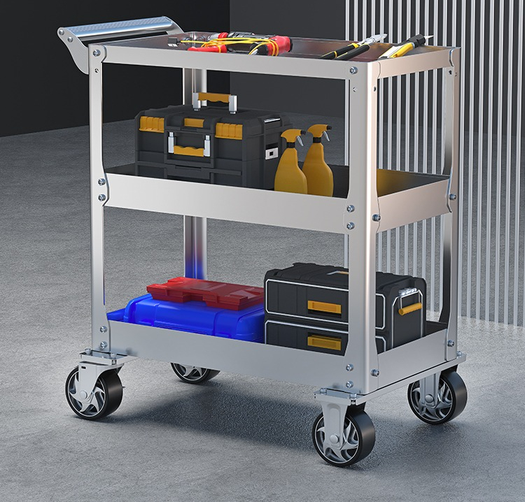 Troli kereta alat baja tahan k - Workshop Tools Trolley ulasan dan harga