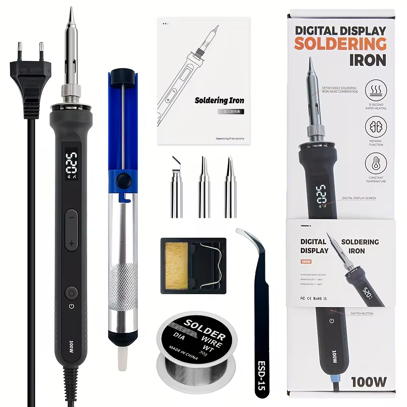 Kit Solder Digital 100W, Alat  - Tools For Electronic Workshop ulasan dan harga