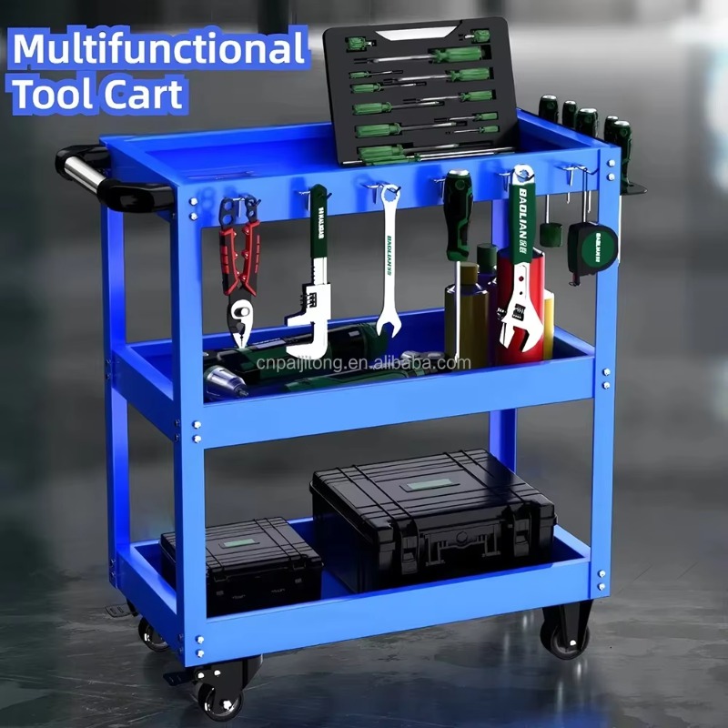 Troli Bengkel Gerobak Perkakas - Workshop Tools Trolley ulasan dan harga