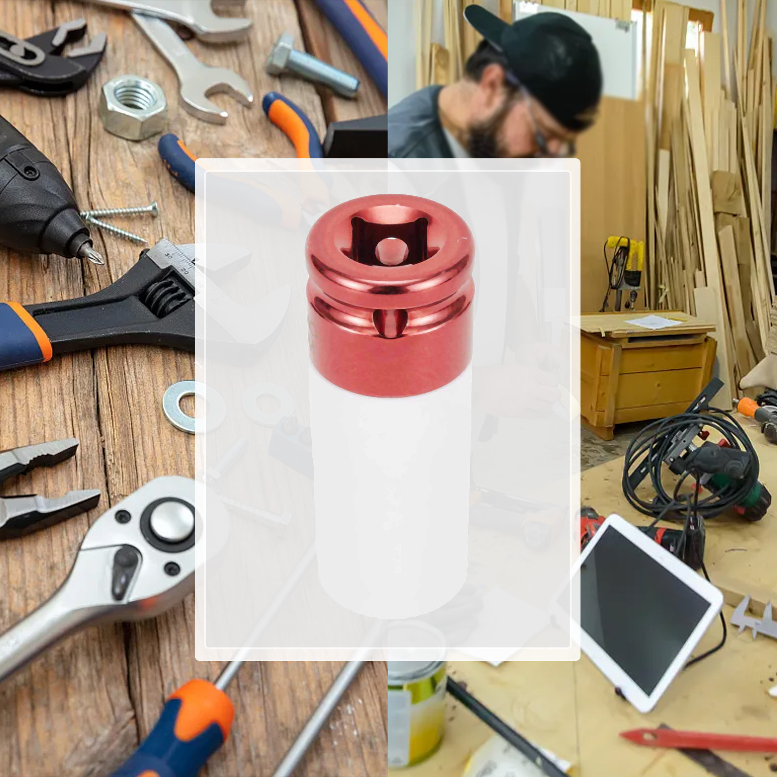 1 Buah Kunci Soket Logam 17Mm  - Workshop Hand Tools And Equipment ulasan dan harga