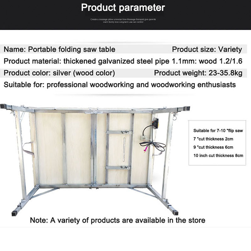 Gergaji Meja Lipat Multifungsi - Workbench Portable Fold ulasan dan harga