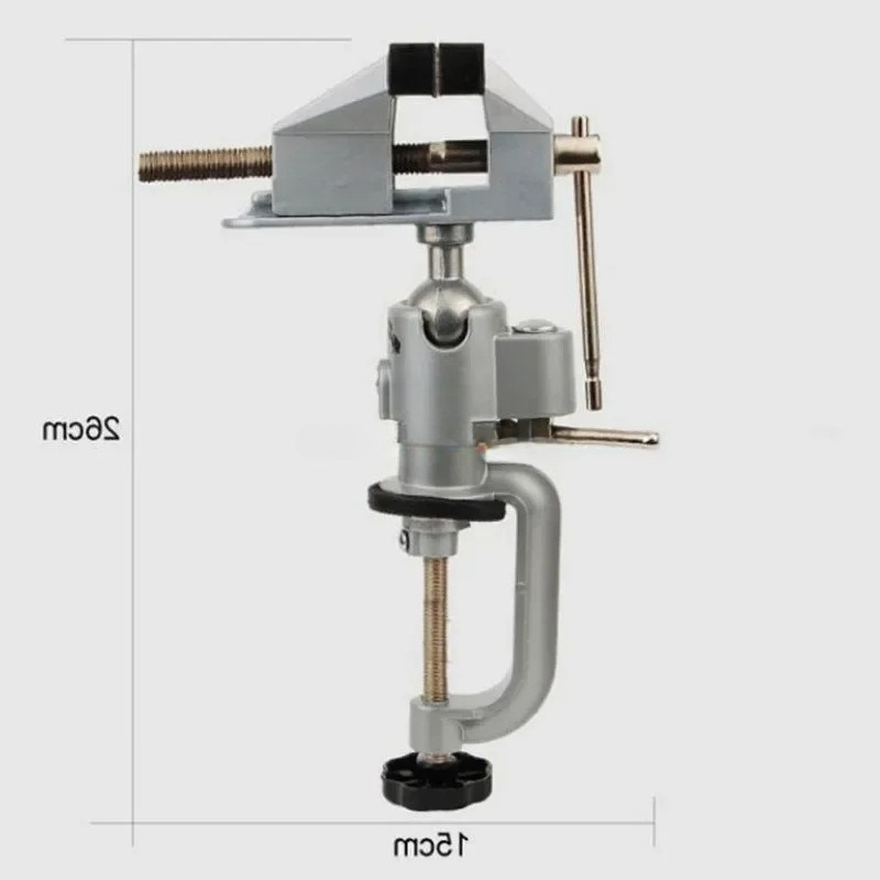 Penjepit Mesin Gerinda Mini, A - Bench Vise Swivel ulasan dan harga