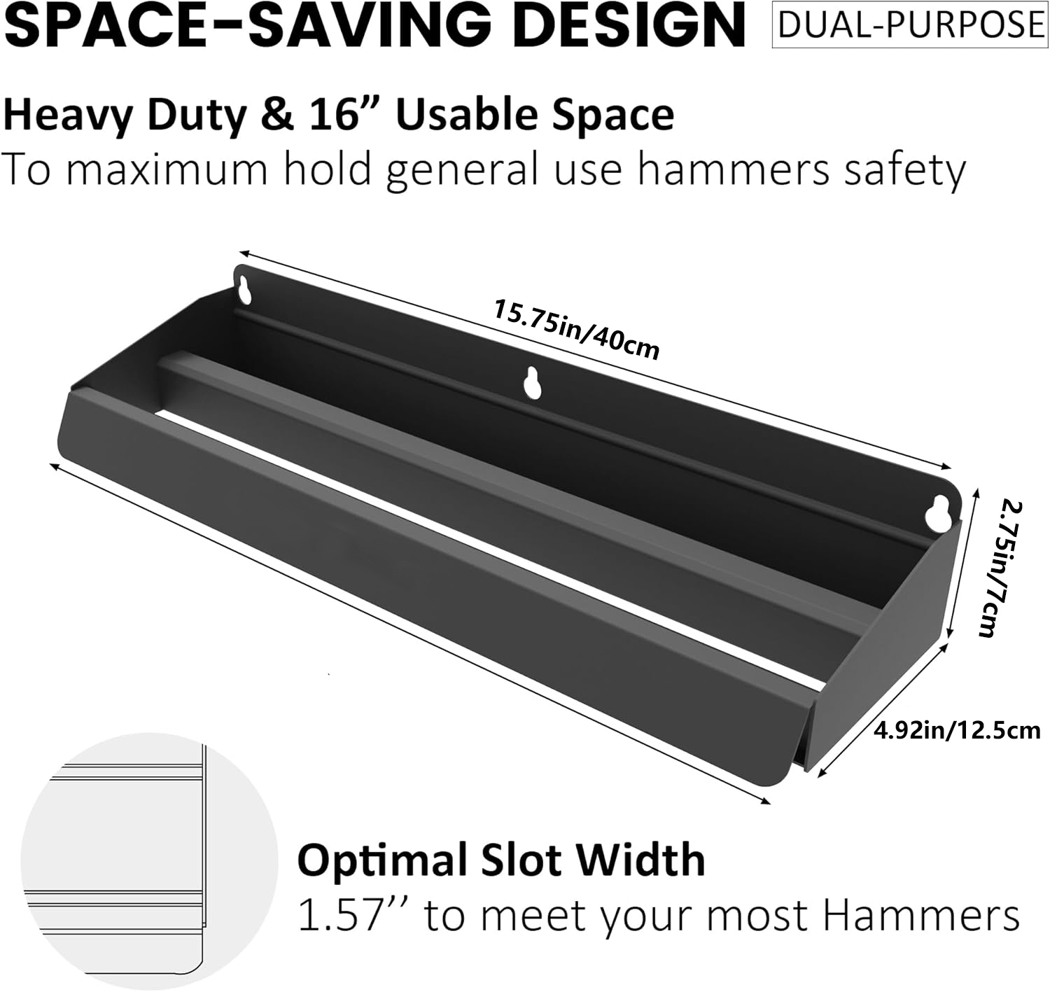 Tempat Palu, Organizer Rak Pen - Workshop Tools Hammer ulasan dan harga