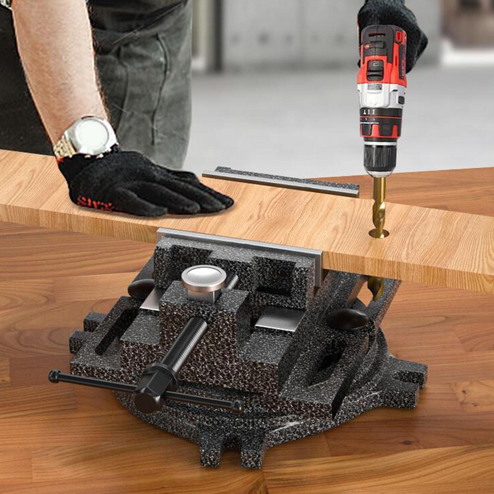 Penjepit Mesin Bor Tipe Indust - Bench Vise Swivel ulasan dan harga