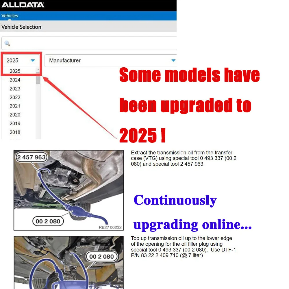 2027 Alldata CAR Data Perangka - Workshop Tools Online ulasan dan harga