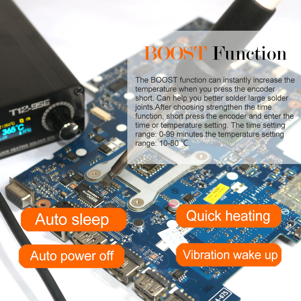 QUECOO T12-956 Solder Digital  - Tools For Electronic Workshop ulasan dan harga