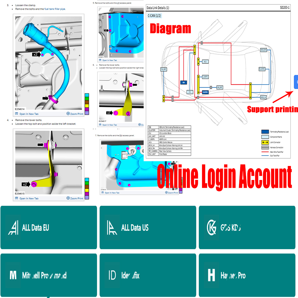 2026 Alldata US EU Akun Login  - Workshop Tools Online ulasan dan harga